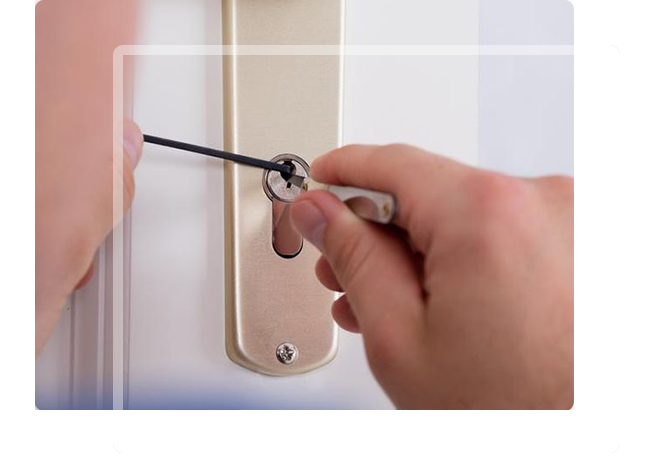 Locksmith extracting a stuck key from a vehicle ignition