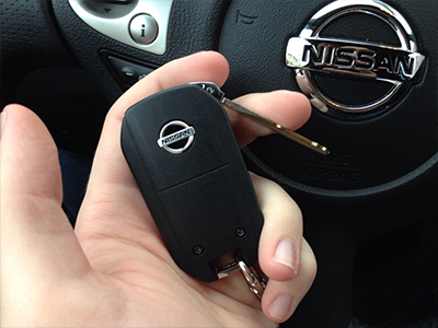 San Antonio locksmith offering Nissan key fob repair and replacement services